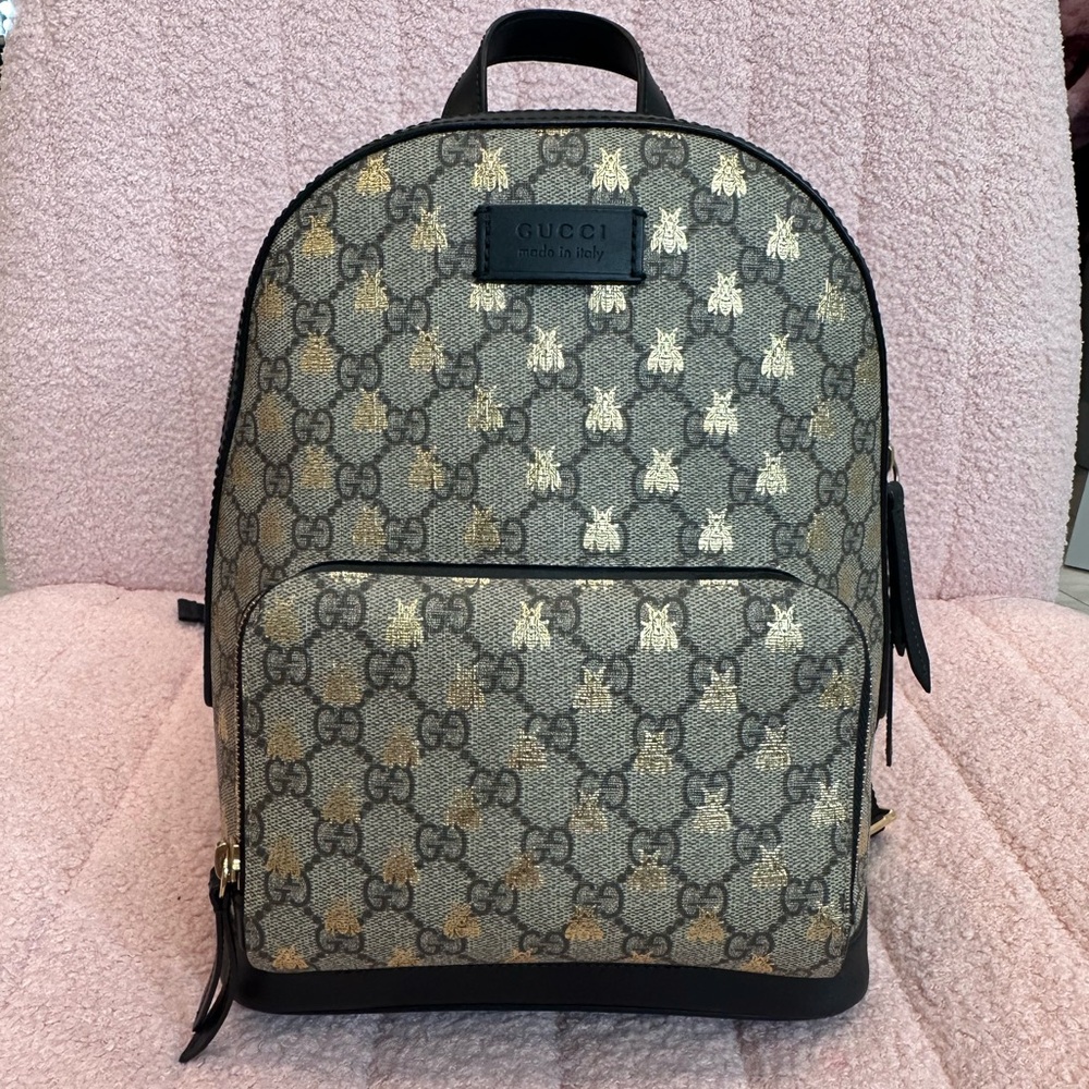 Small Gucci Bee Backpack